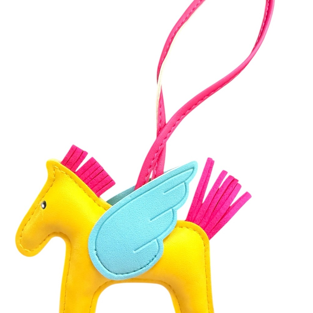 Designer Inspired Pony Pegase Bag Charm - Picture 2 of 4
